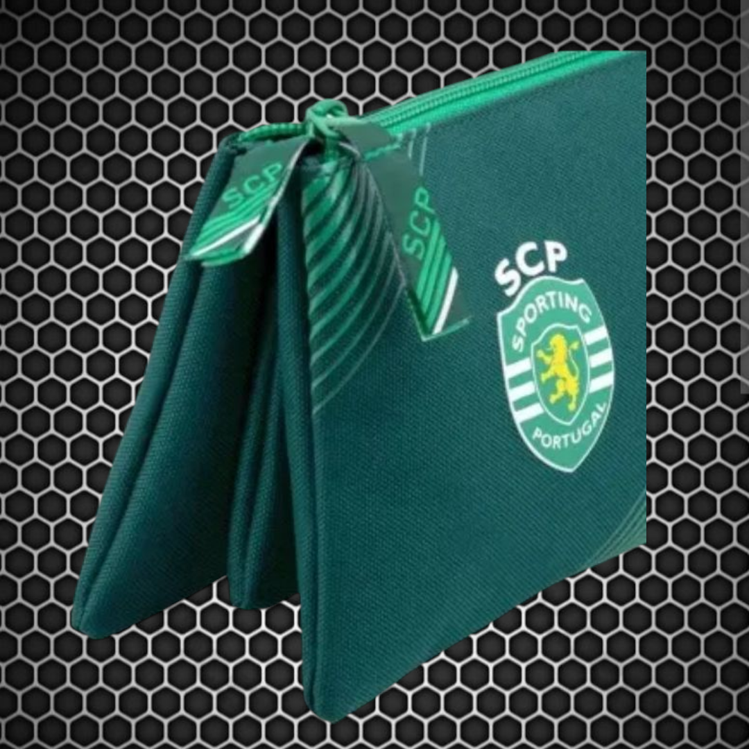 Sporting - Estojo escolar triplo