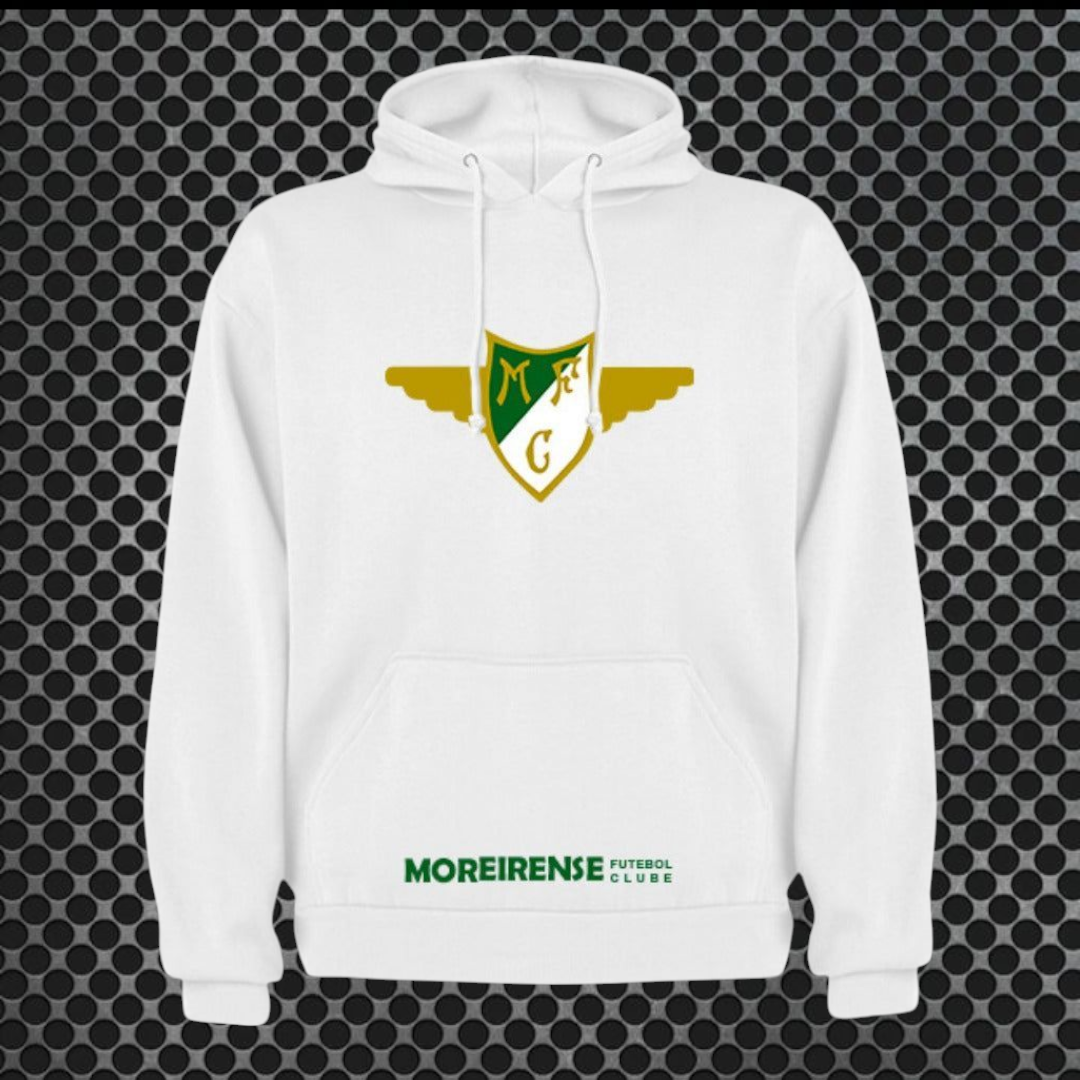 Moreirense - Sweat-shirt com capuz - Branca
