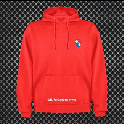 Gil Vicente - Sweat-shirt com capuz - Vermelha