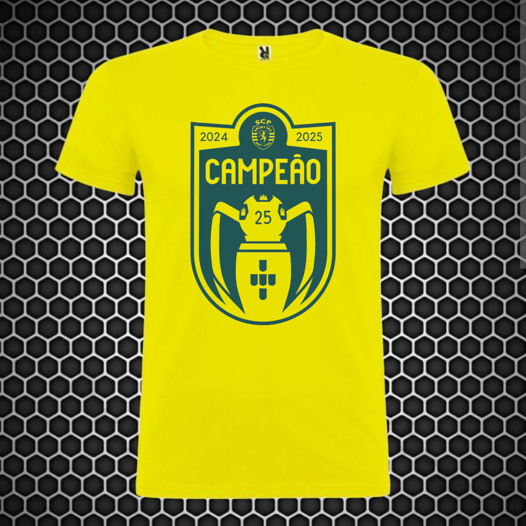 Sporting - T-shirt Amarela