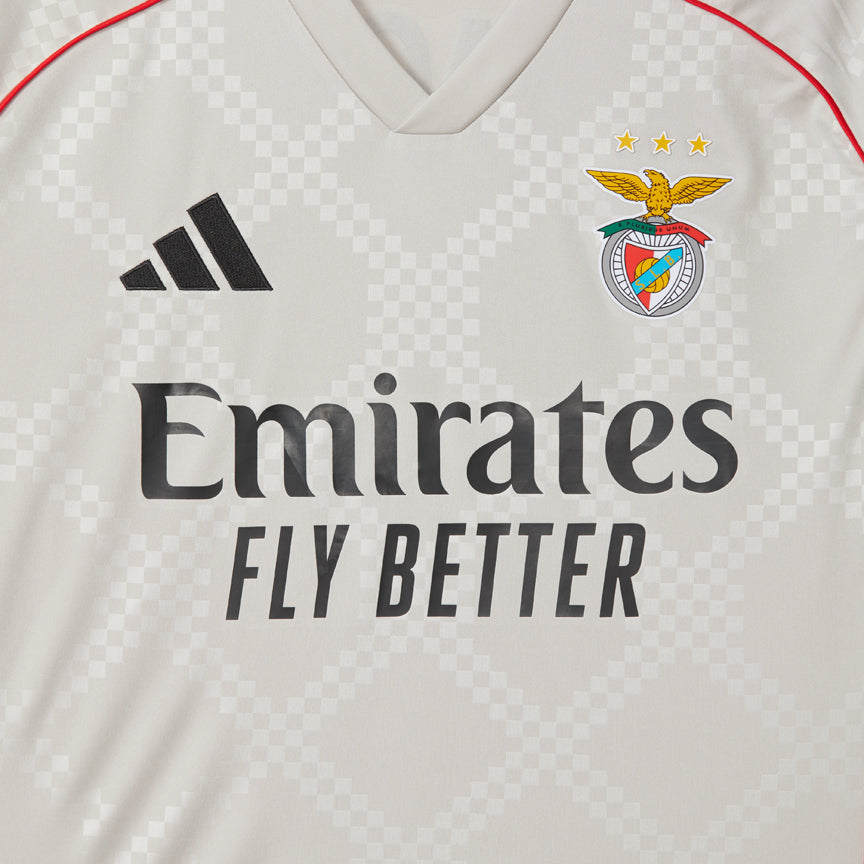 Benfica - Camisola alternativa bege 25/26 - Caixa Benfica incluído