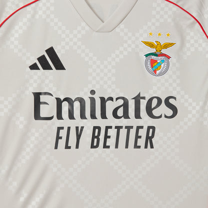 Benfica - Camisola alternativa bege 25/26 - Caixa Benfica incluído