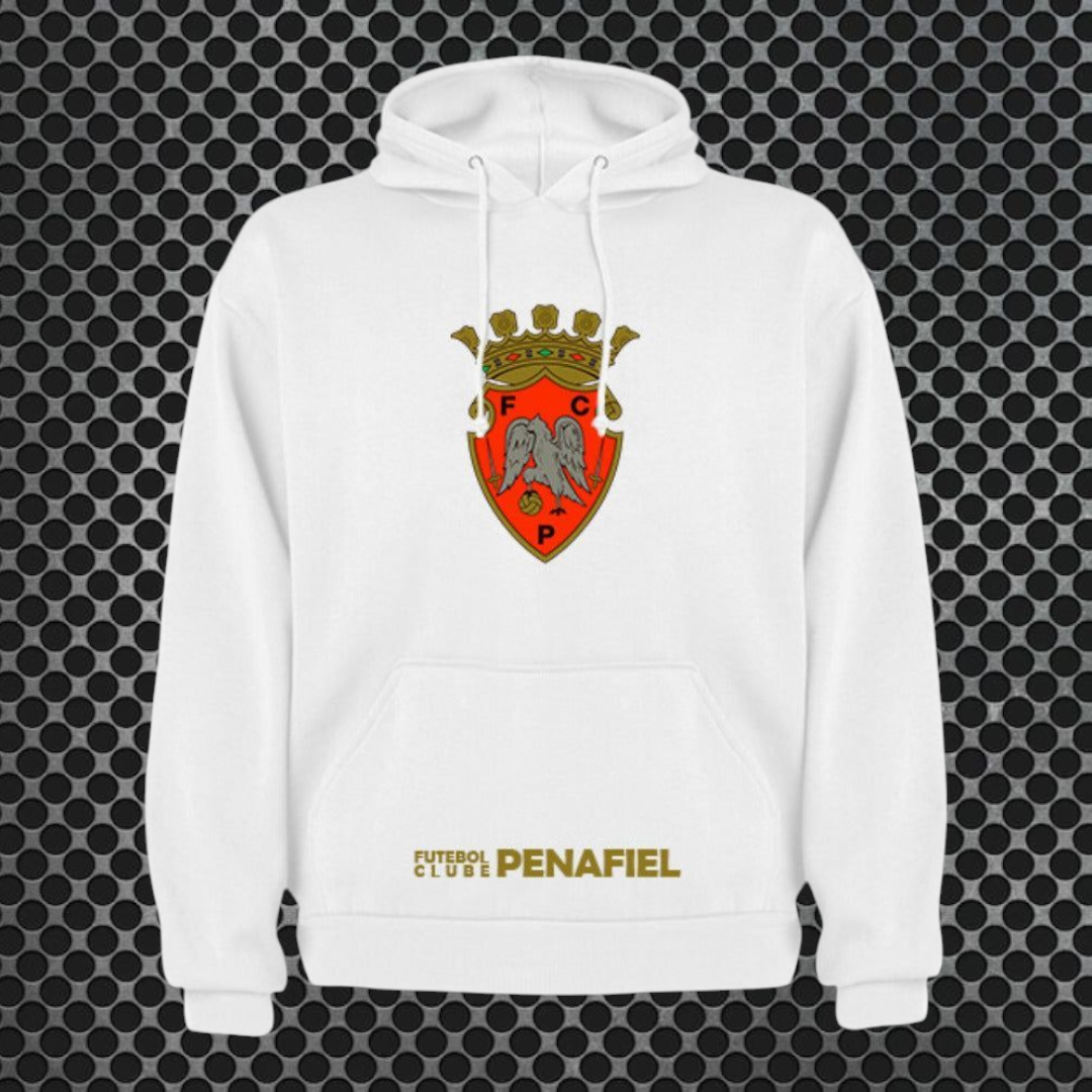 Penafiel - Sweat-shirt com capuz - Branca