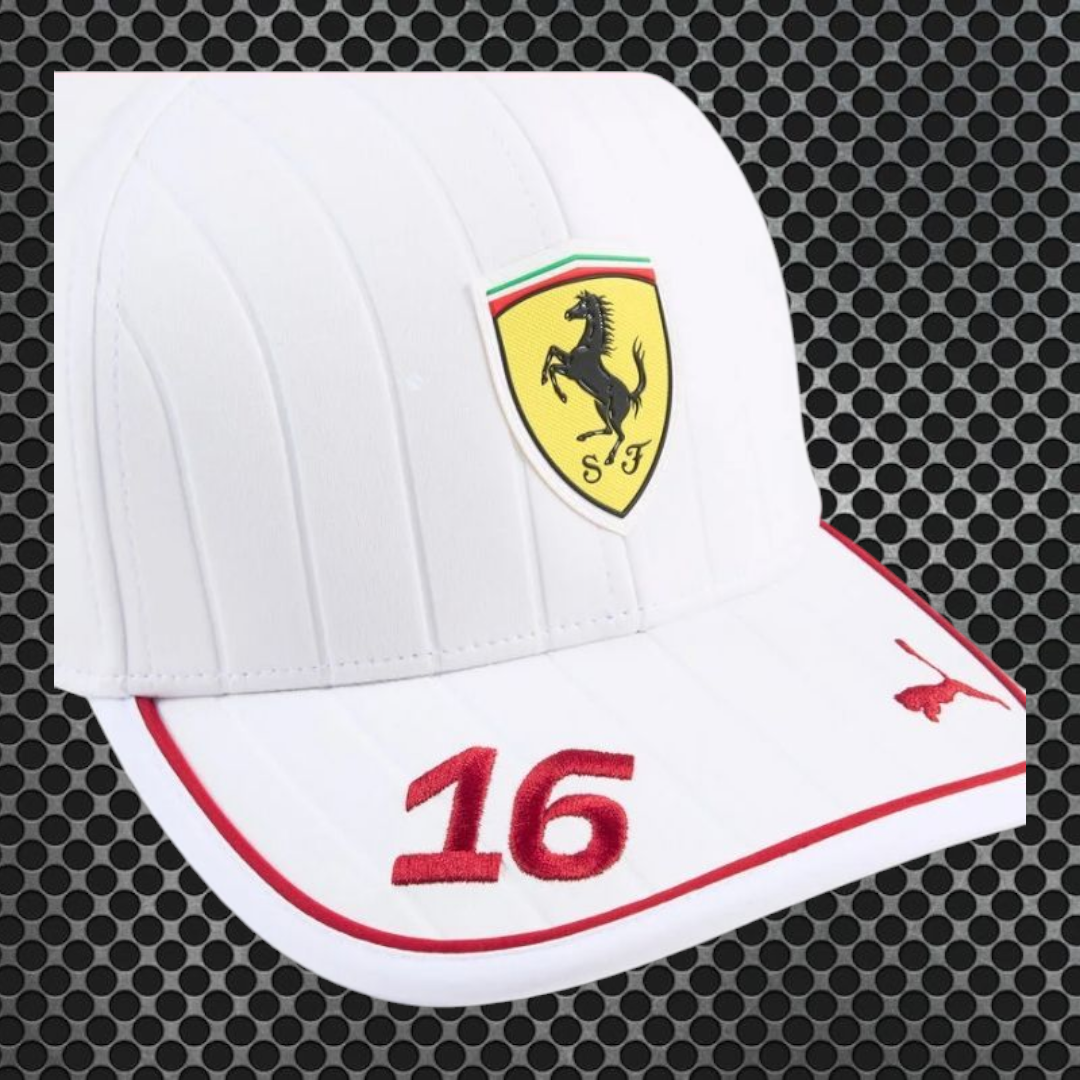 Scuderia Ferrari F1
Boné de piloto Charles Leclerc PUMA 2025