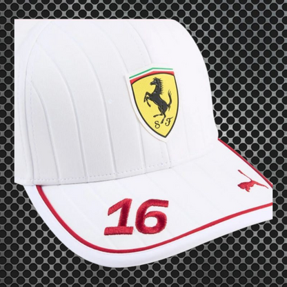 Scuderia Ferrari F1
Boné de piloto Charles Leclerc PUMA 2025