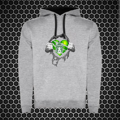 Sporting - Sweat-shirt com capuz - Cinza