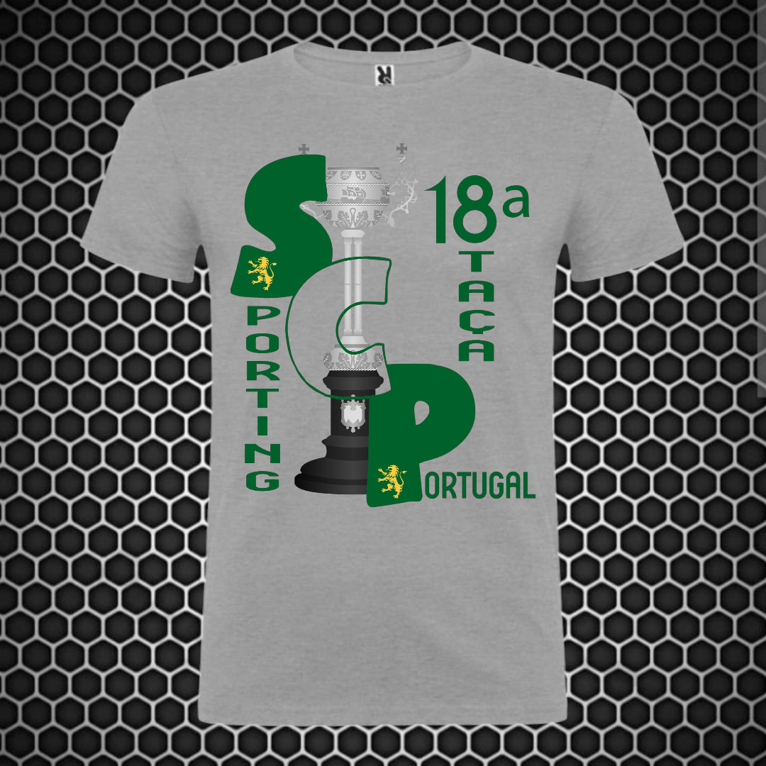 Sporting - T-shirt Cinza