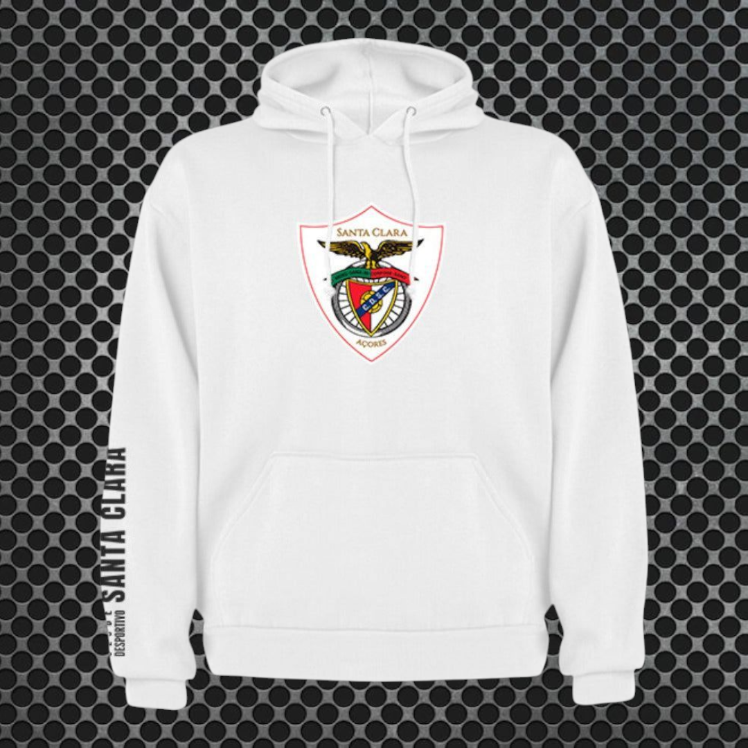Santa Clara - Sweat-shirt com capuz - Branca