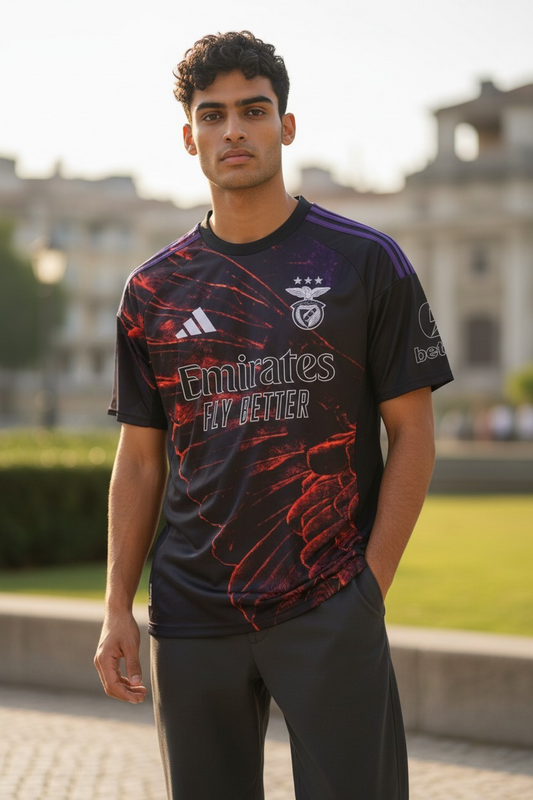 Benfica - Camisola Adidas x Vhils x SL Benfica - Edição Especial 2025-2026 - Caixa Benfica incluído