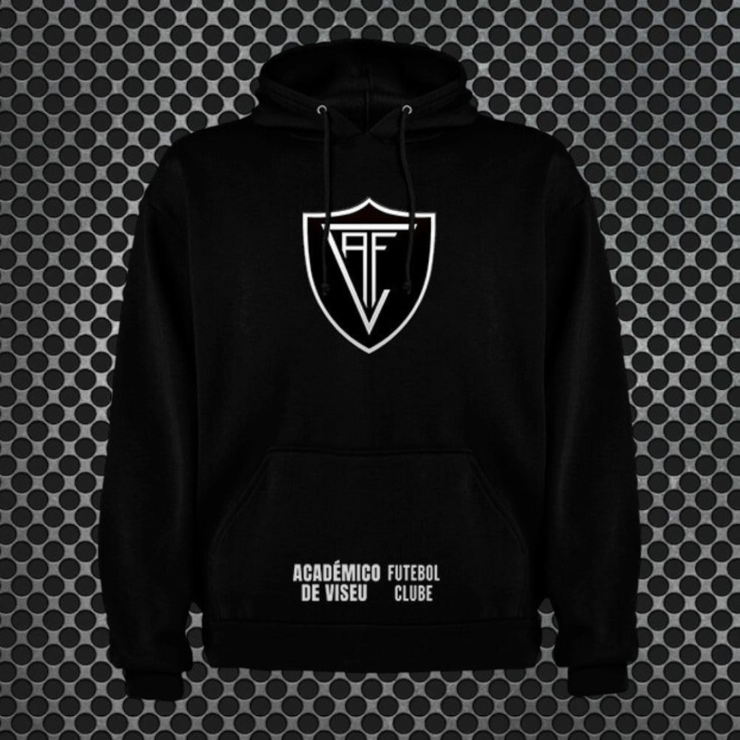 Académico de Viseu - Sweat-shirt com capuz - Preta