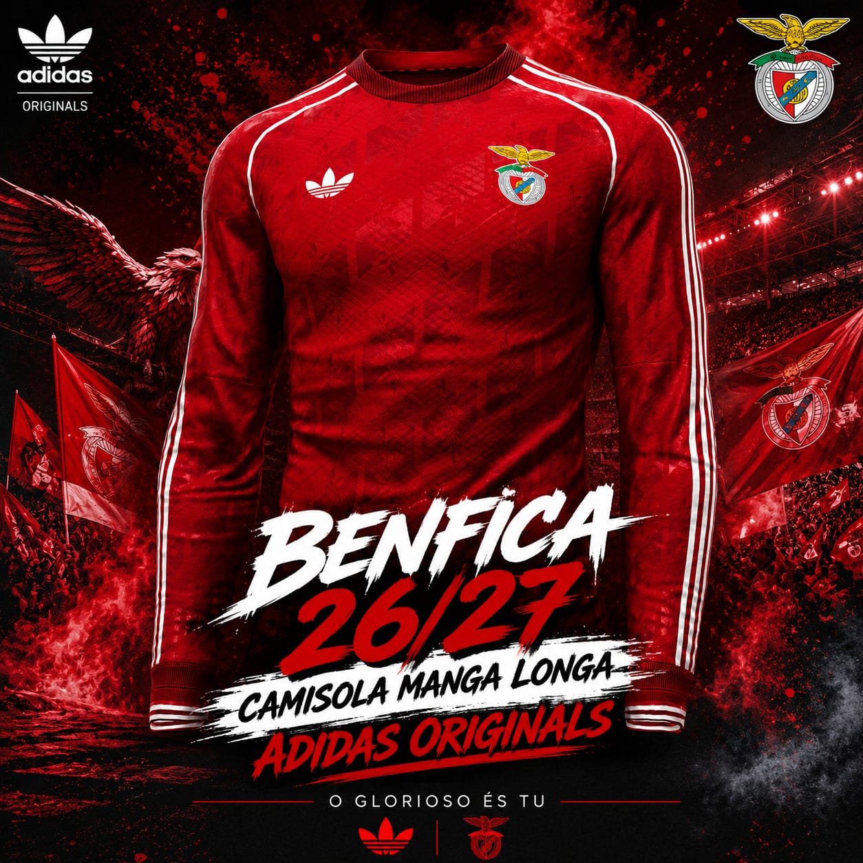 Benfica - Camisola Originals 26/27 - Caixa incluido