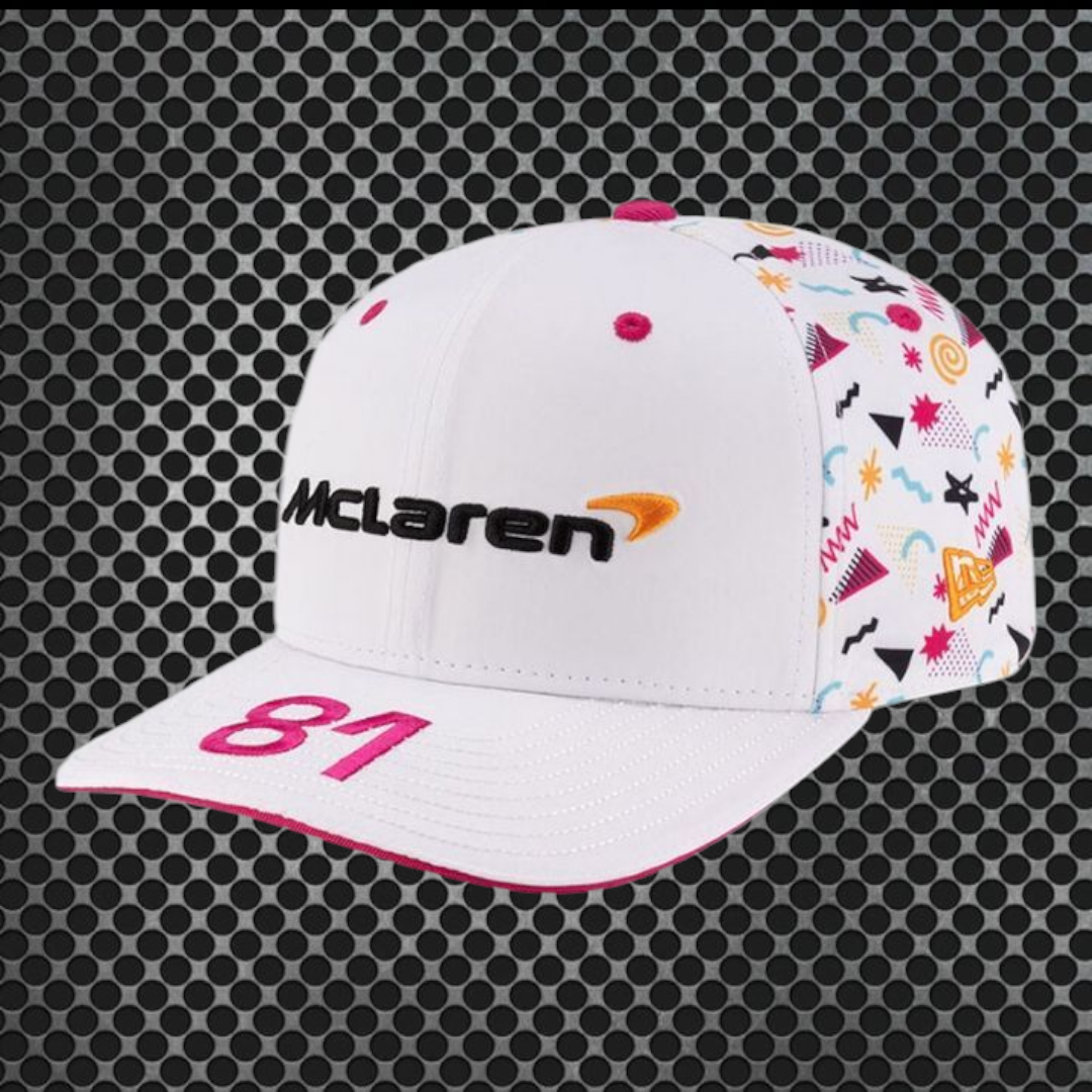 McLaren F1
Boné New Era 9SEVENTY® 2025 Oscar Piastri Miami GP