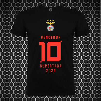 Benfica - T-shirt Preta