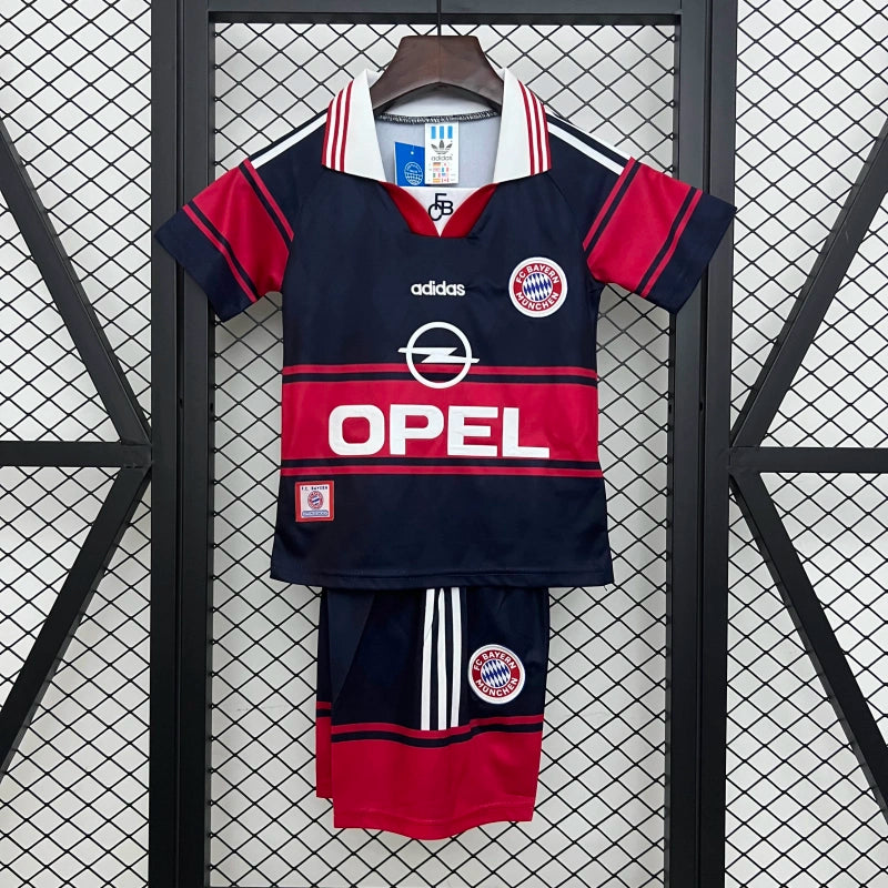 Bayern Munique - Kit retro Criança e Adulto 97/99