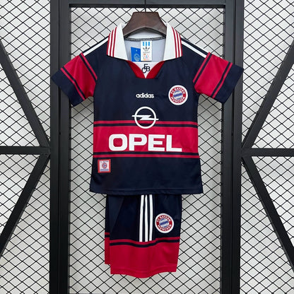 Bayern Munique - Kit retro Criança e Adulto 97/99