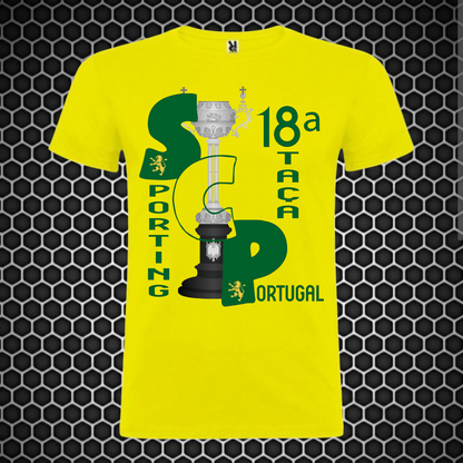 Sporting - T-shirt Amarela
