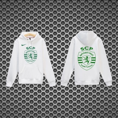 Sporting - Sweat-shirt com capuz - Branca
