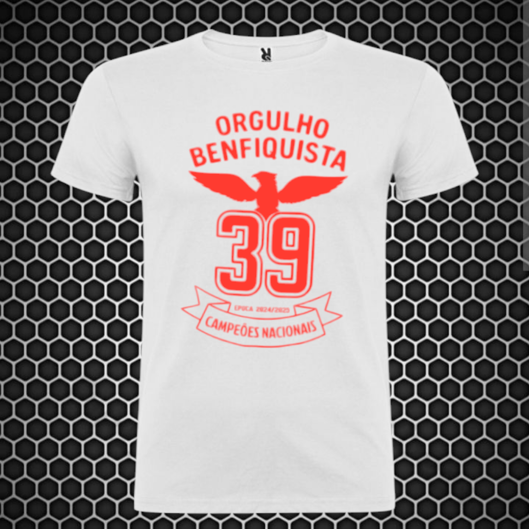 Benfica - T-shirt Branca