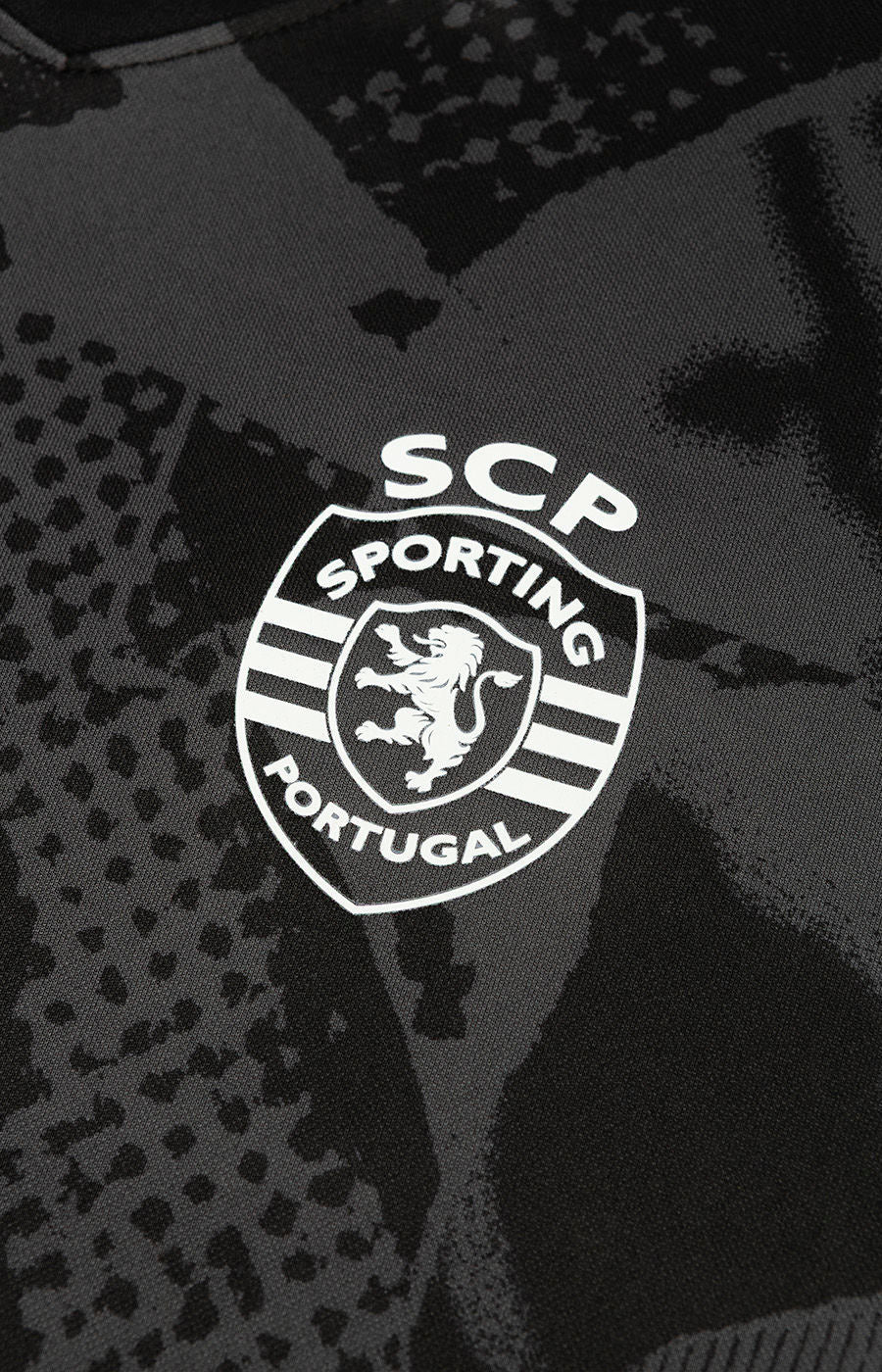 Sporting - T-shirt aquecimento preta 25/26