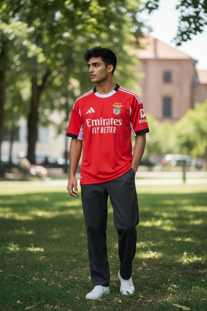 Benfica - Camisola principal 25/26 - Caixa Benfica incluído