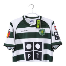 Carregar imagem no visualizador da galeria, Sporting - Camisola retro 01/03
