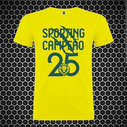 Sporting - T-shirt Amarela
