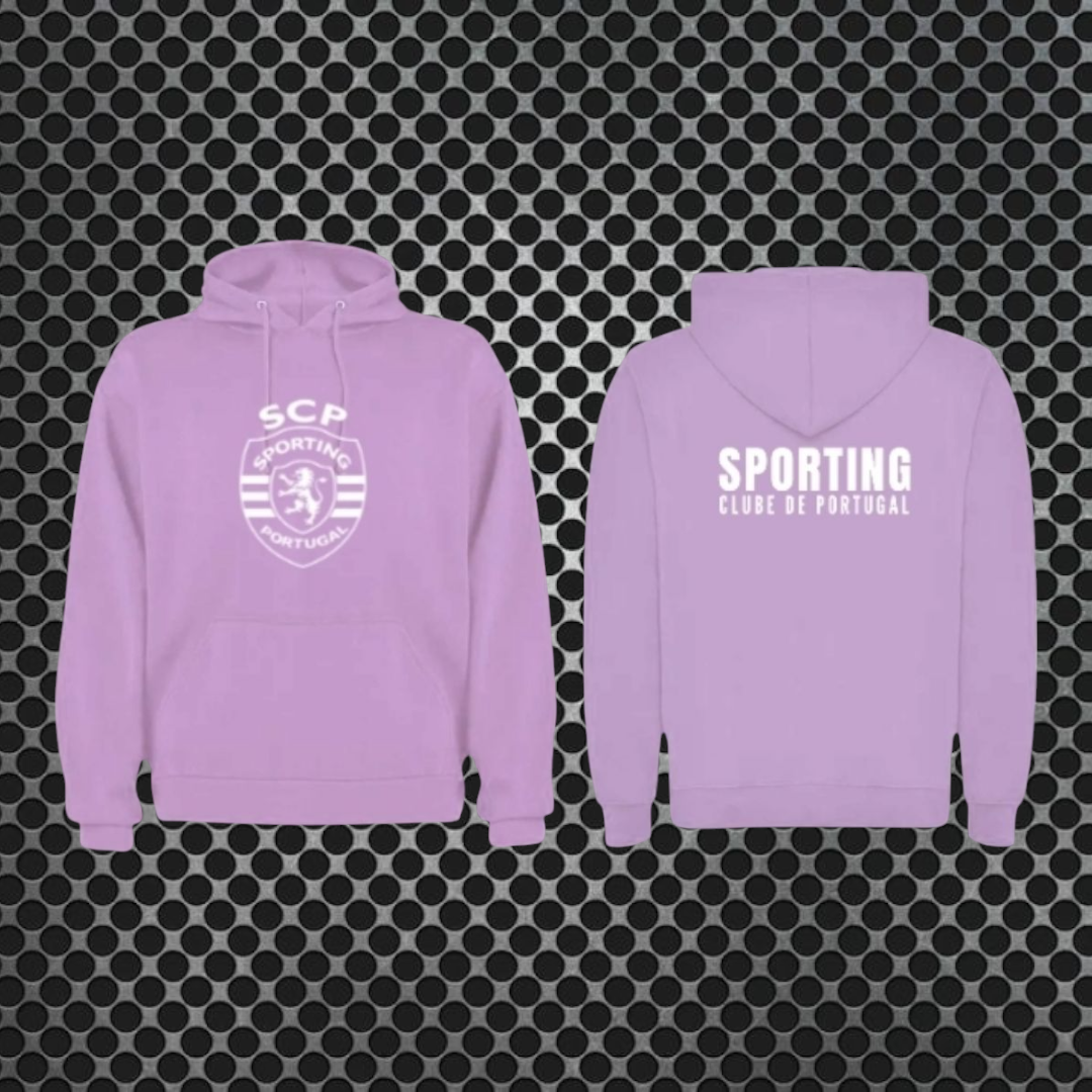 Sporting - Sweat-shirt com capuz - Rosa
