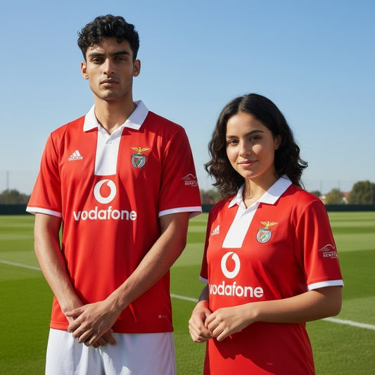 Benfica - Camisola principal retro vodafone 2004-2005 centenário