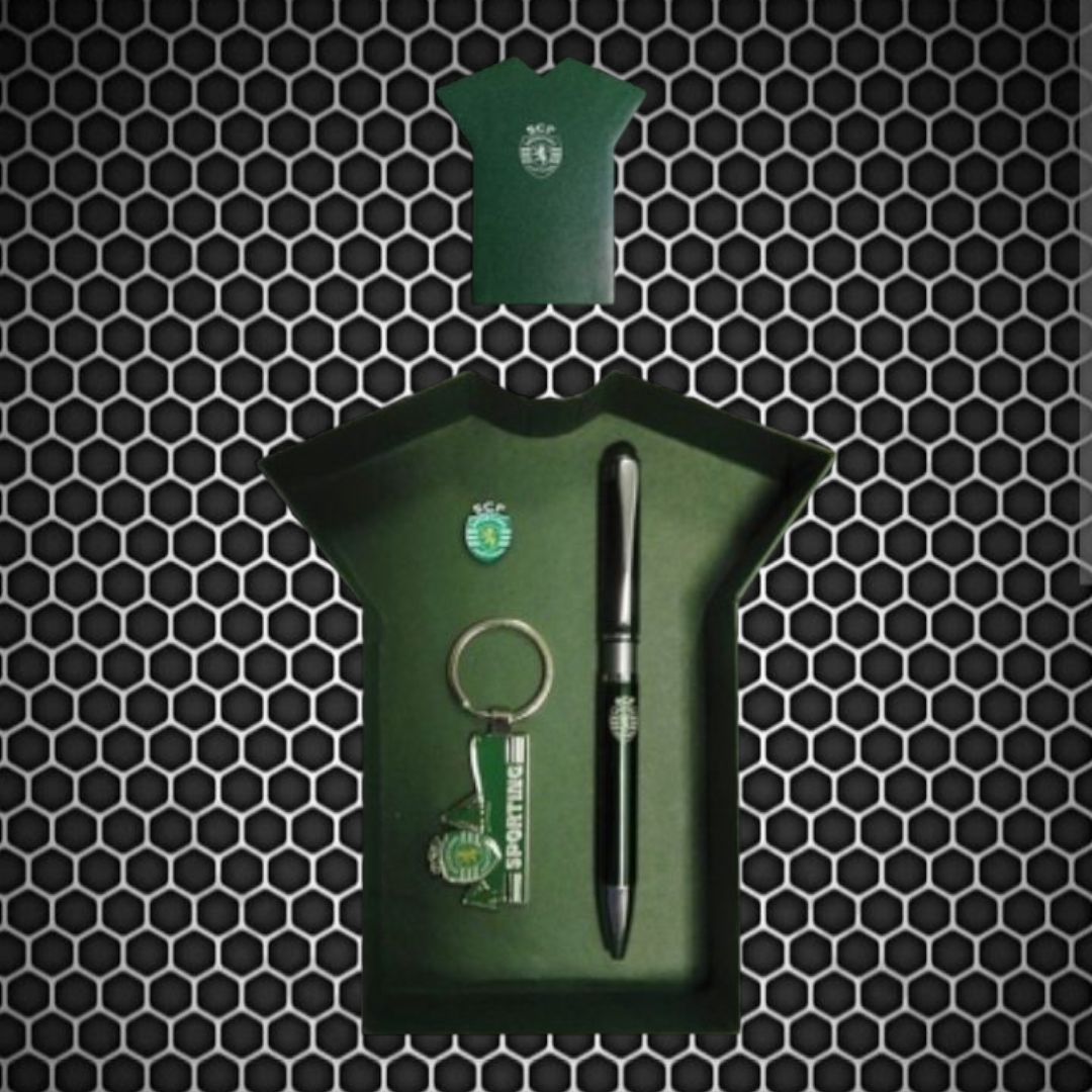 Sporting - Conjunto relógio + esferográfica