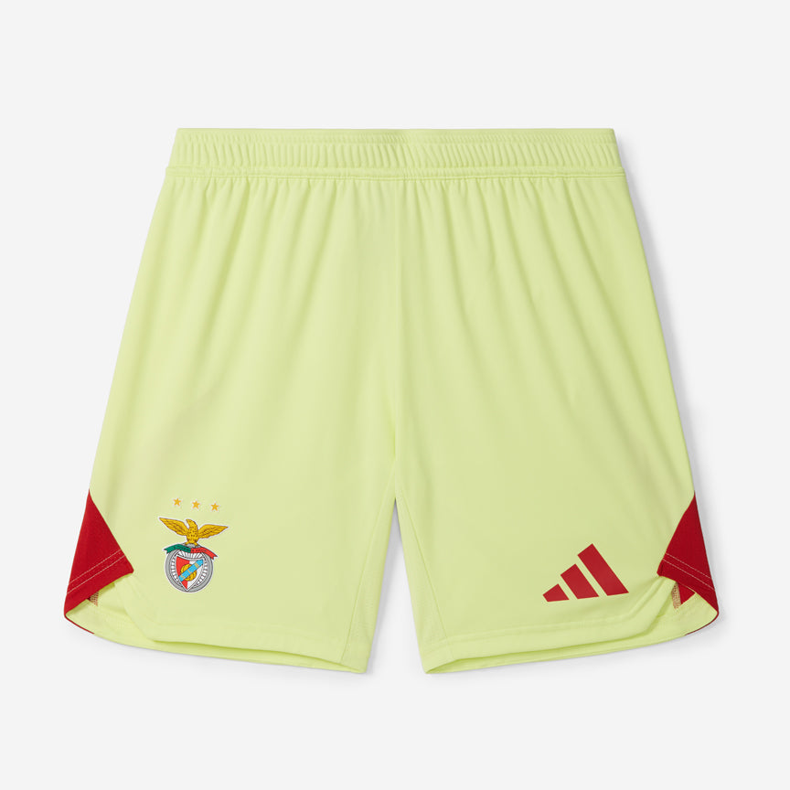 Benfica - Calções guarda-redes amarelos 25/26