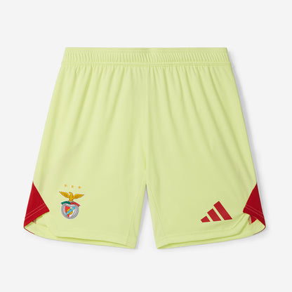 Benfica - Calções guarda-redes amarelos 25/26
