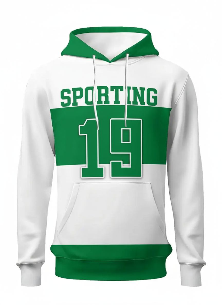 Sporting - Sweat-shirt com capuz - 2 cores