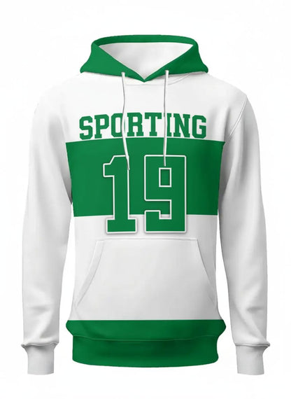 Sporting - Sweat-shirt com capuz - 2 cores