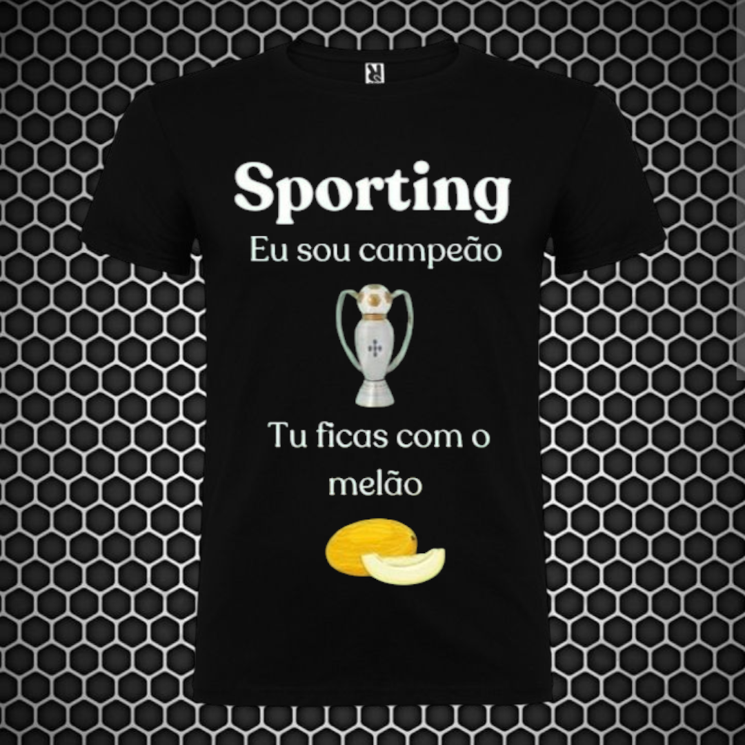 Sporting - T-shirt Preta