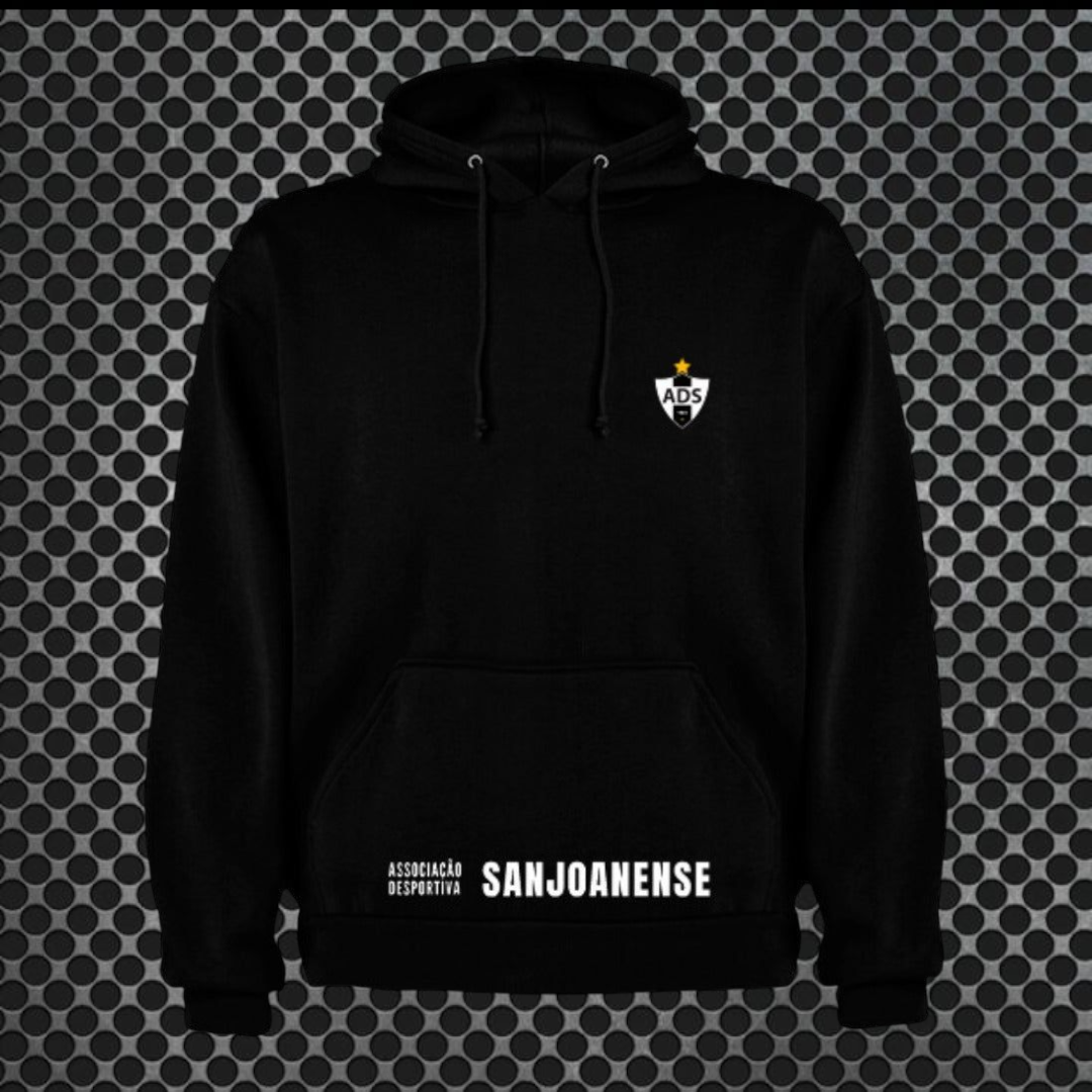 Sanjoanense - Sweat-shirt com capuz - Preta