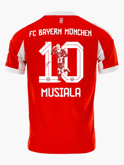 Bayern Munique - Camisolas autografadas pelos jogadores 25/26
