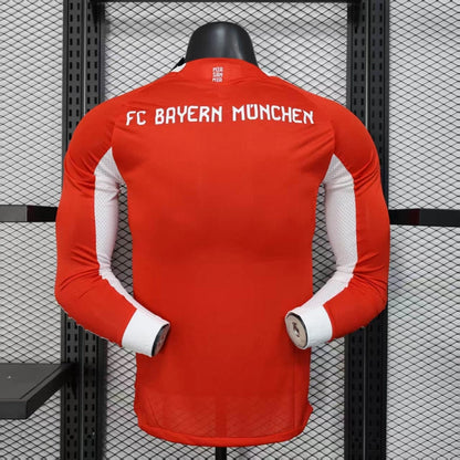 Bayern Munique - Camisola manga longa 25/26 - VERSÃO JOGADOR (LER DESCRIÇÃO)