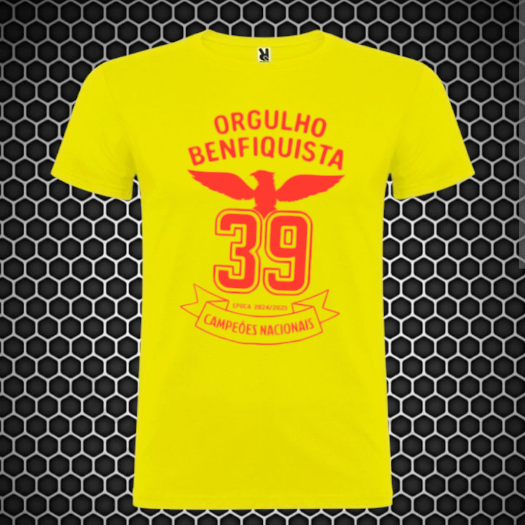 Benfica - T-shirt Amarela