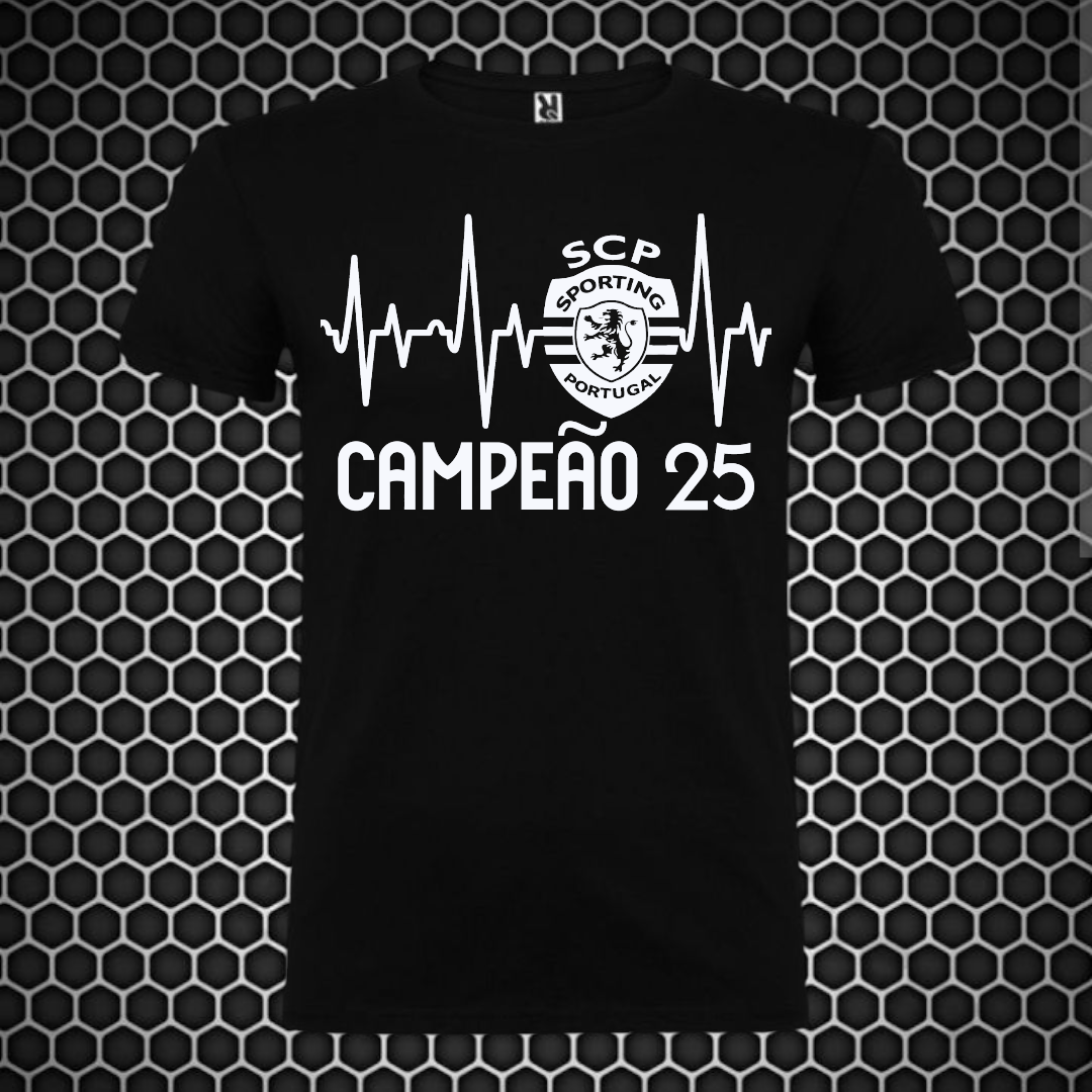 Sporting - T-shirt Preta