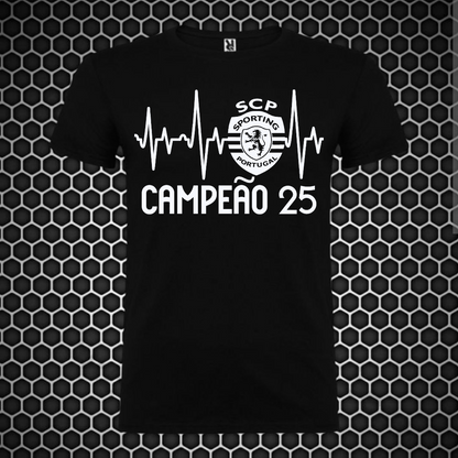 Sporting - T-shirt Preta