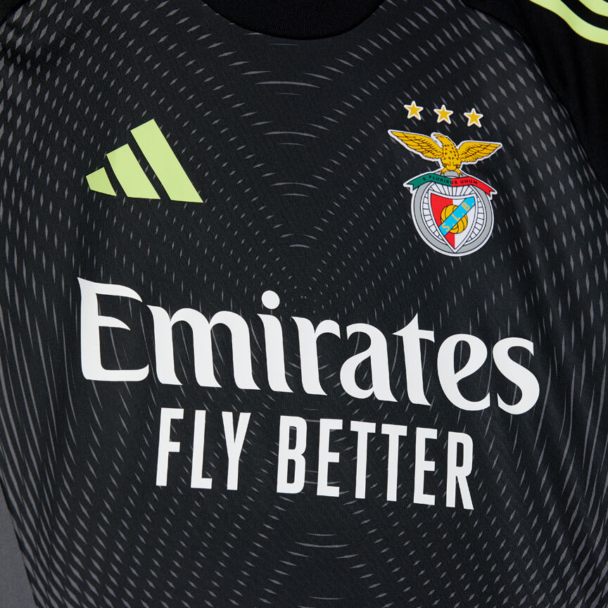 Benfica - Camisola guarda-redes preta 25/26 - Caixa Benfica incluído