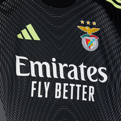 Benfica - Camisola guarda-redes preta 25/26 - Caixa Benfica incluído