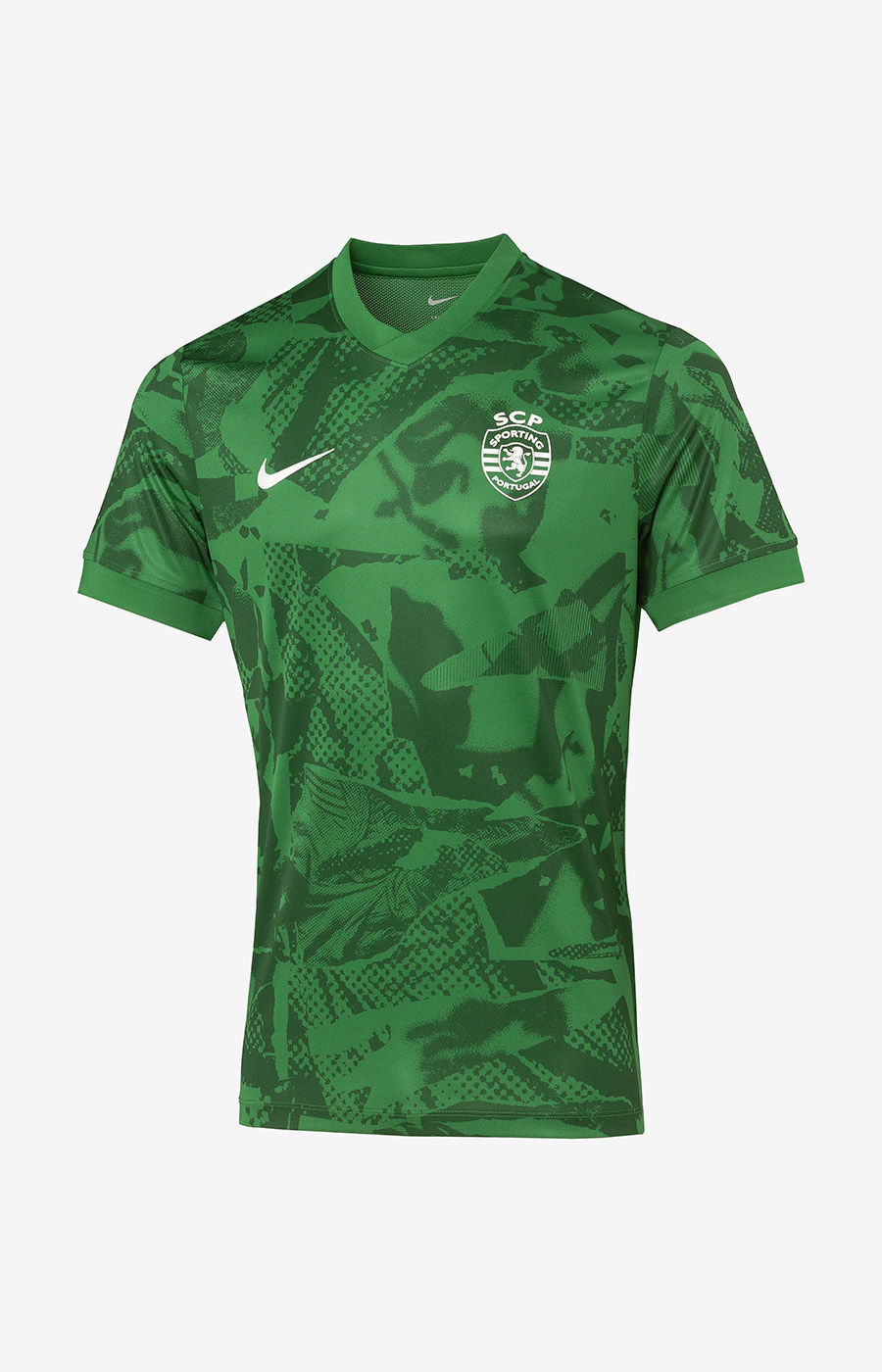 Sporting - T-shirt aquecimento verde 25/26