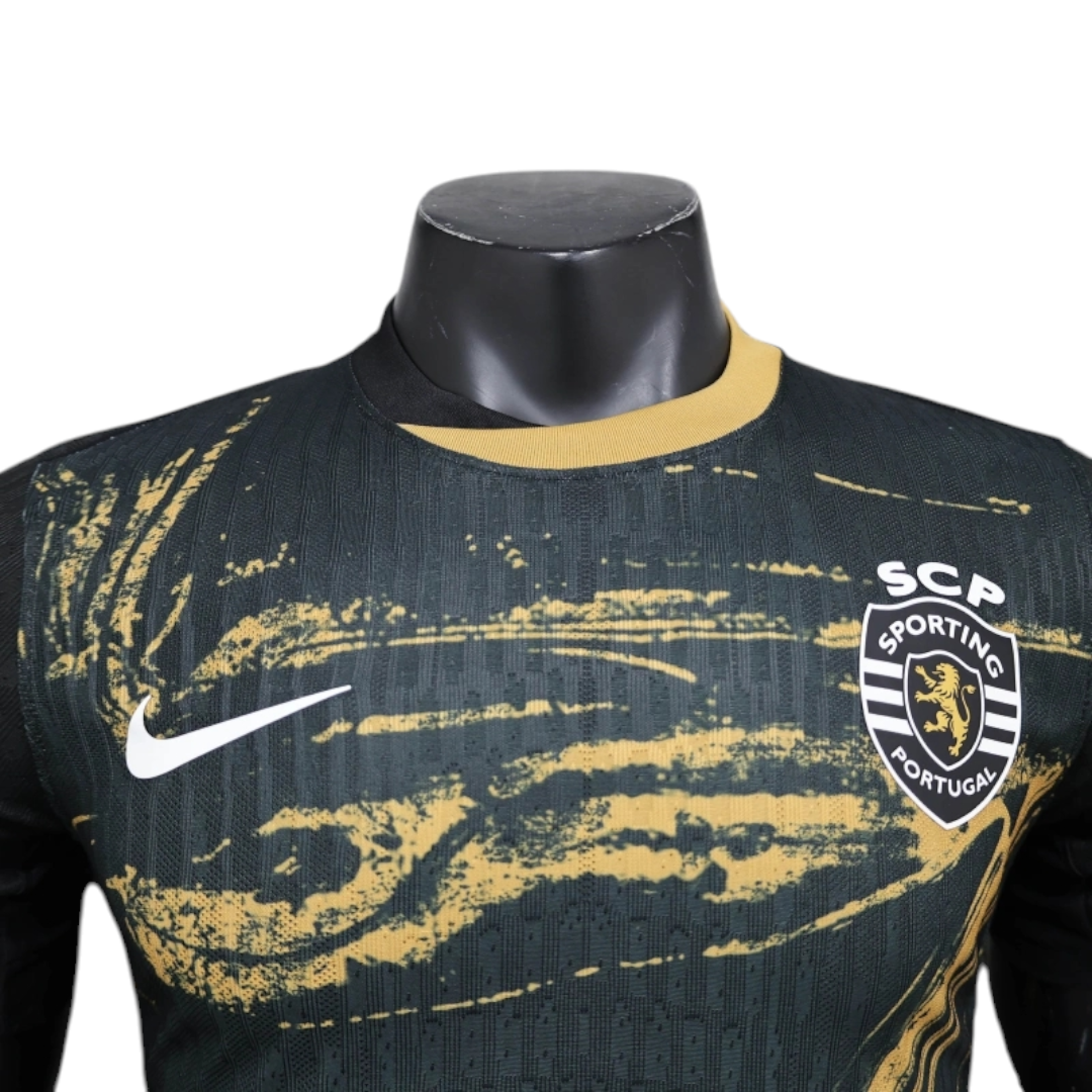 Sporting - Camisola 24/25 3° equipamento sem publicidade - VERSÃO JOGADOR (LER DESCRIÇÃO)