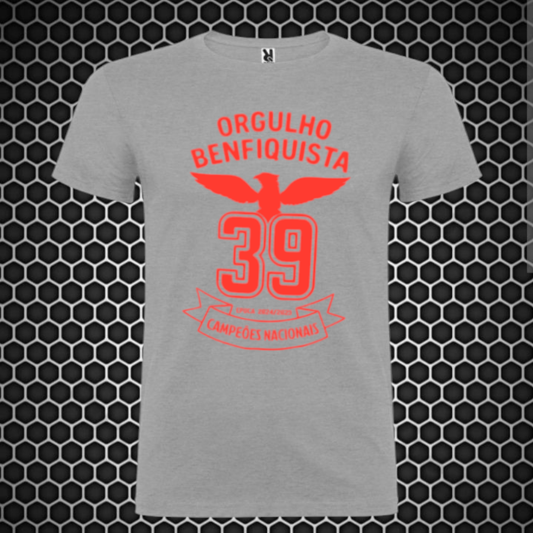 Benfica - T-shirt Cinza