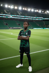 Sporting - Kit criança e adulto alternativo preto 25/26 - Caixa e Saco Sporting incluídos