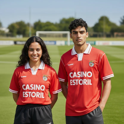 Benfica - Camisola retro Casino Estoril 1992 1993
