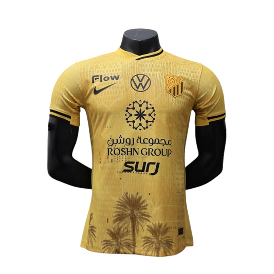 Al Ittihad - Camisola 25/26 - VERSÃO JOGADOR (LER DESCRIÇÃO)
