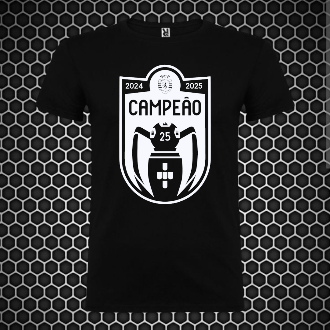 Sporting - T-shirt Preta