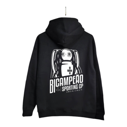 Sporting - Sweat-shirt com capuz - Preta